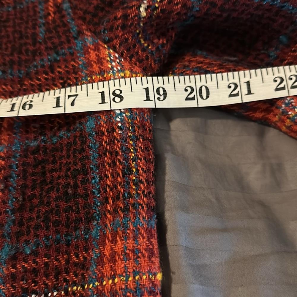 Halogen Wool Blend Button Down Jacket Blazer S - image 7